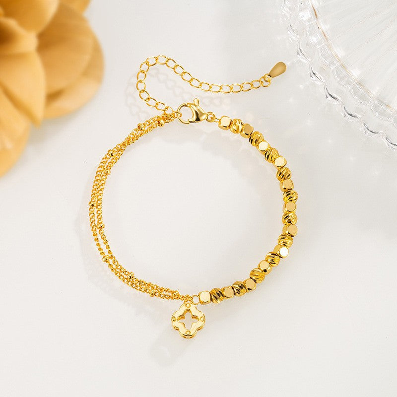 Damen modisches Armband mit mehrschichtigen Kettendesigns Shop Nory