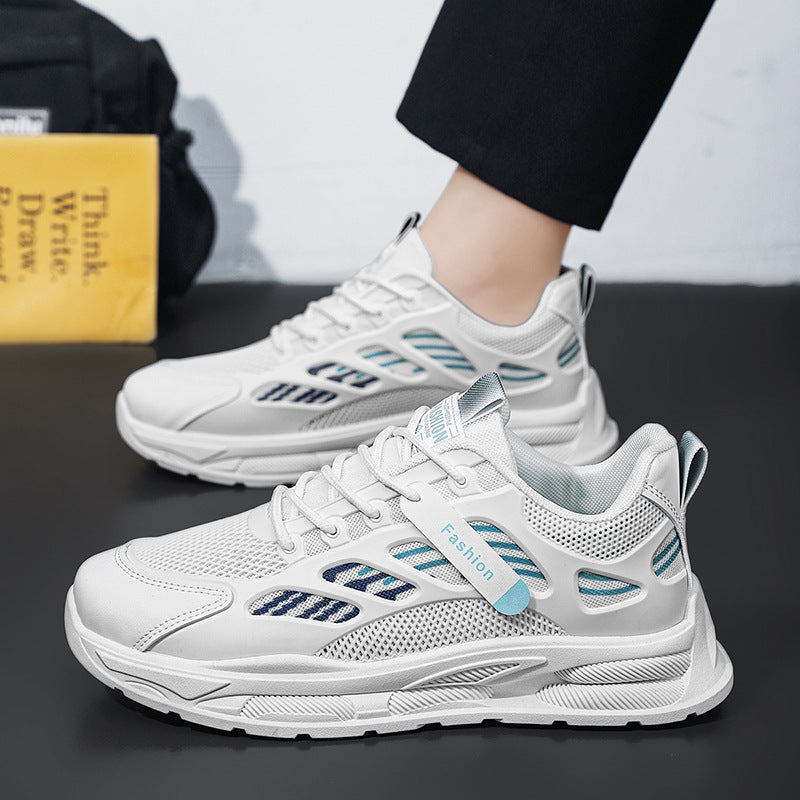 Herren Bequeme Sport-Sneakers mit atmungsaktivem Obermaterial und Stoßdämpfung