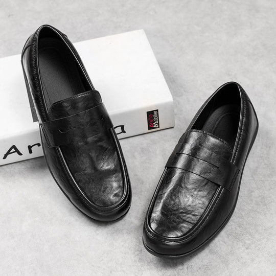 Herren Elegante Mokassins mit feinen Detailnähte Shop Nory