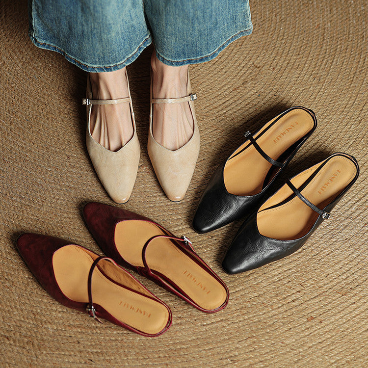 Echte Lederschuhe für Damen, elegant & bequem Shopnory Shopnory