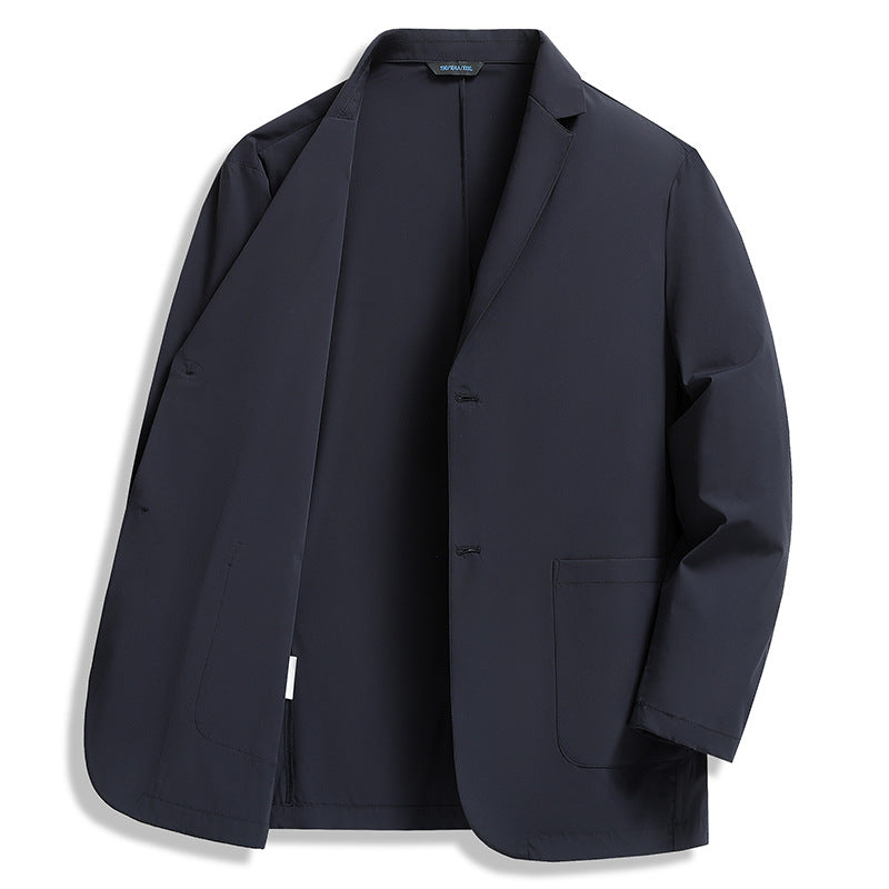 Herren Smart-Casual Reise-Sakko aus Stretch-Travel-Material mit aufgesetzten Taschen Shop Nory