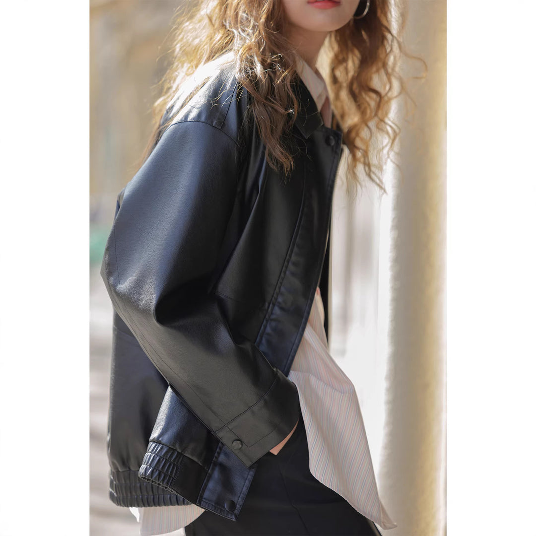 Damen Modische Übergangsjacke mit lockerer Passform Shop Nory
