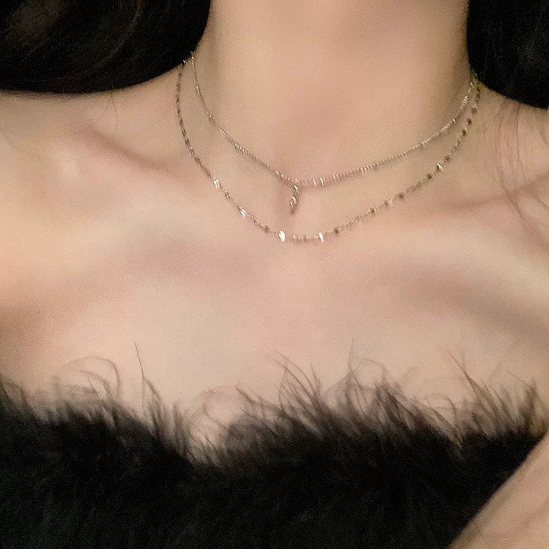 Damen mehrlagige Kette mit einzigartigem Anhänger Shop Nory