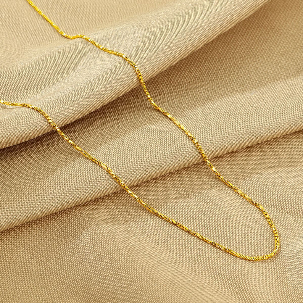 Frauen Luxuriöse Goldkette Halskette Shop Nory