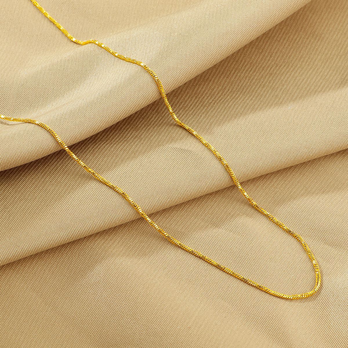 Frauen Luxuriöse Goldkette Halskette Shop Nory
