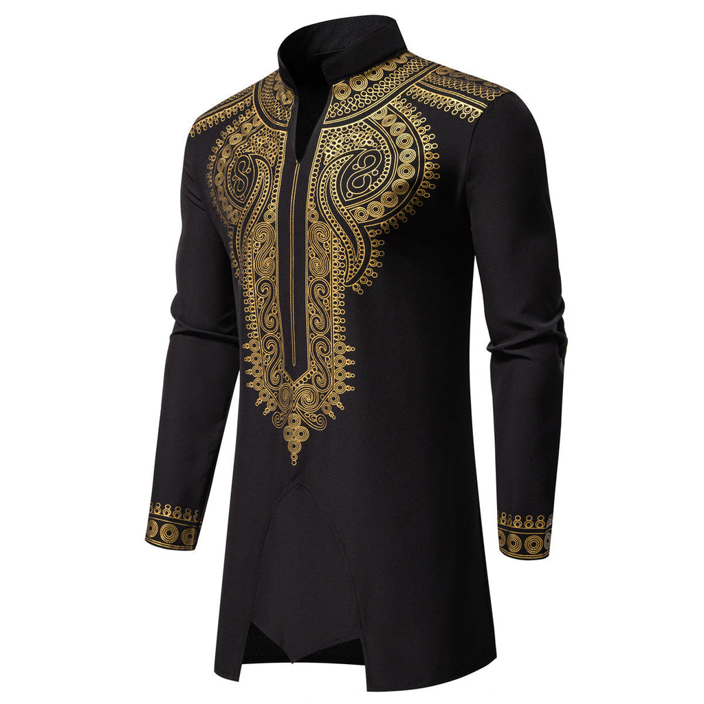 Herren Traditionelles Kaftan-Outfit mit einzigartiger Stickerei