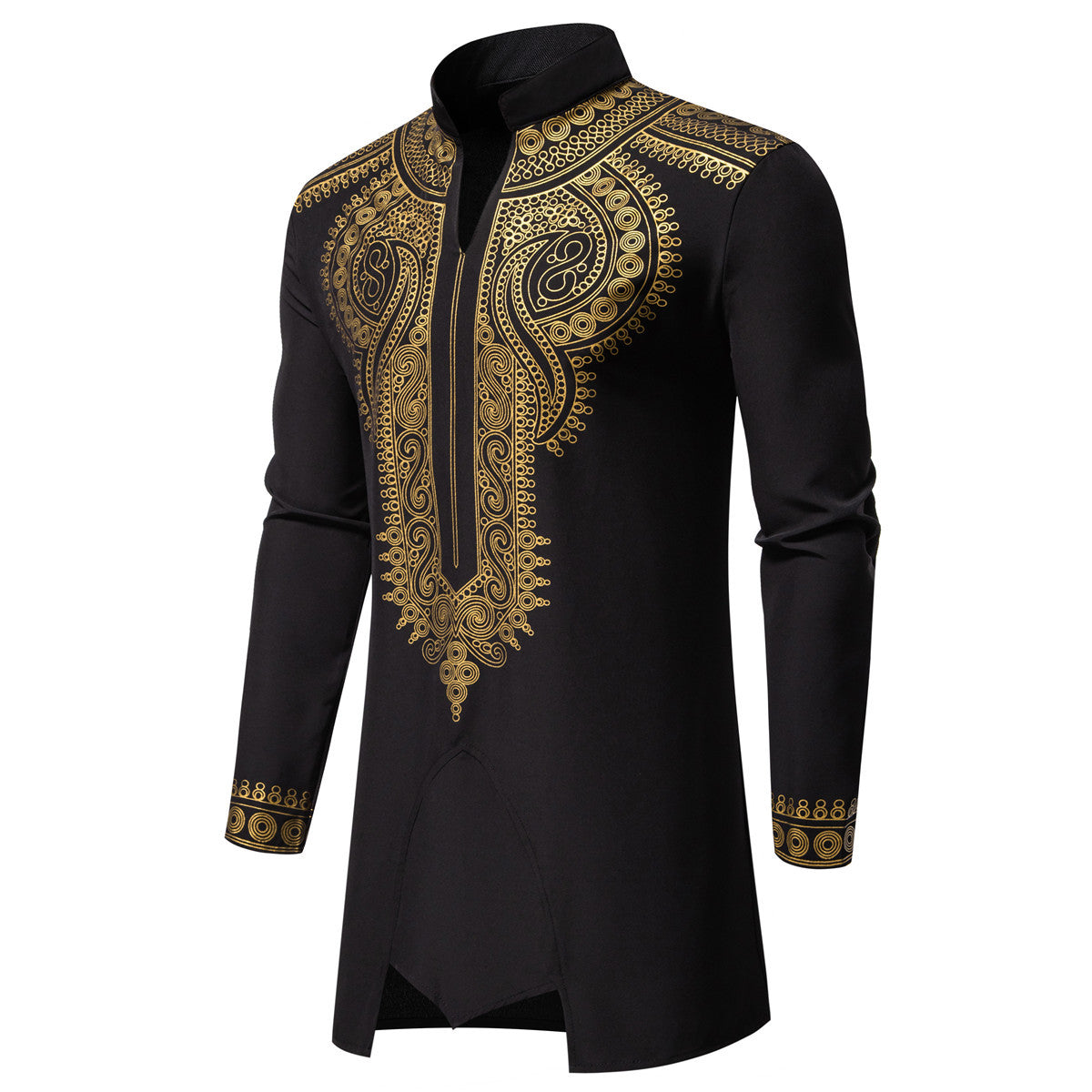 Herren Traditionelles Kaftan-Outfit mit einzigartiger Stickerei