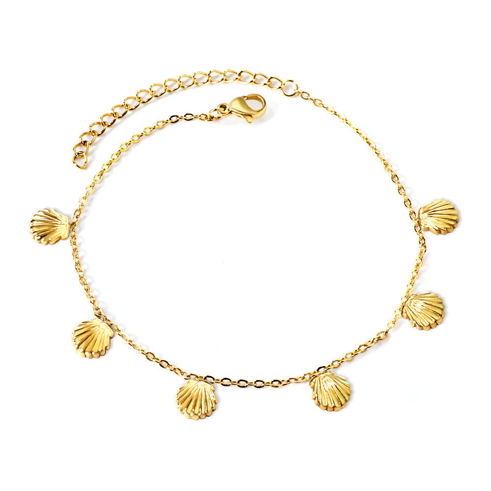 Damen zarte und elegante Kette mit goldplattierten Anhängern Shop Nory