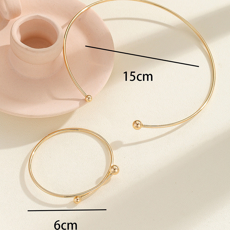 Damen Schmuckset aus hochwertigem, elegantem Metall Shop Nory