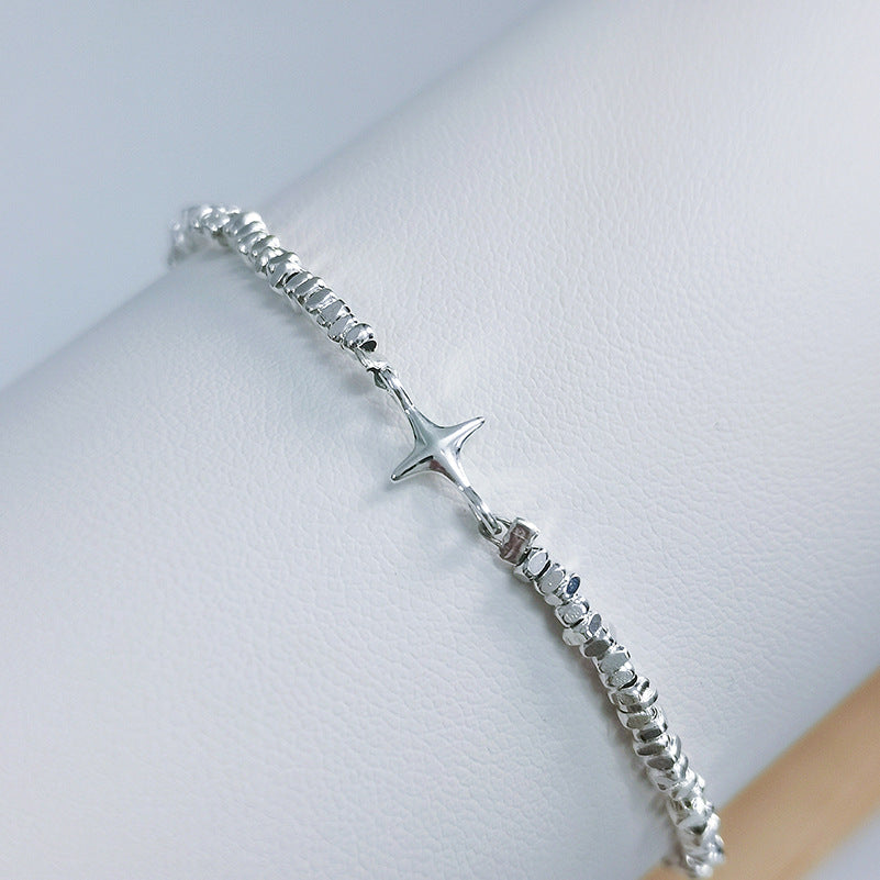 Damen funkelndes Armband mit Tropfenanhänger Shop Nory