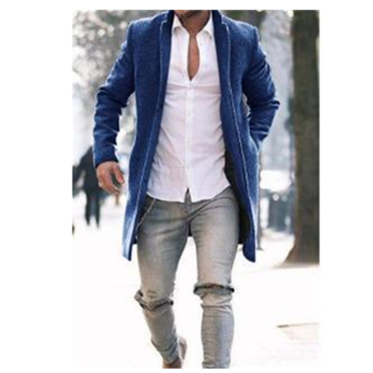 Herren elegante Wolljacke