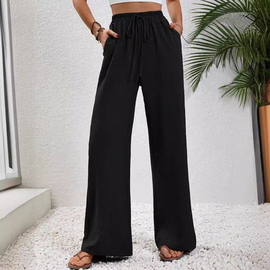 Damen weite Palazzo-Hosen