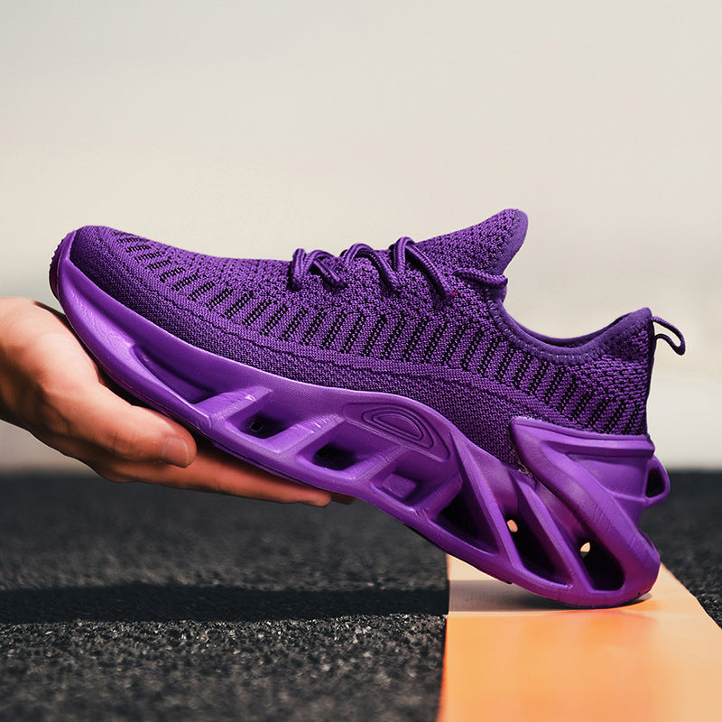 Herren leichte atmungsaktive Strick-Sneaker mit gedämpfter ergonomischer Laufsohle Shop Nory