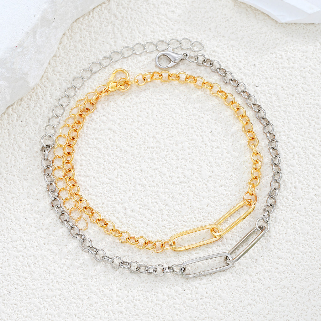 Damenarmband aus hochwertigem Edelstahl mit elegantem Kettendesign Shop Nory