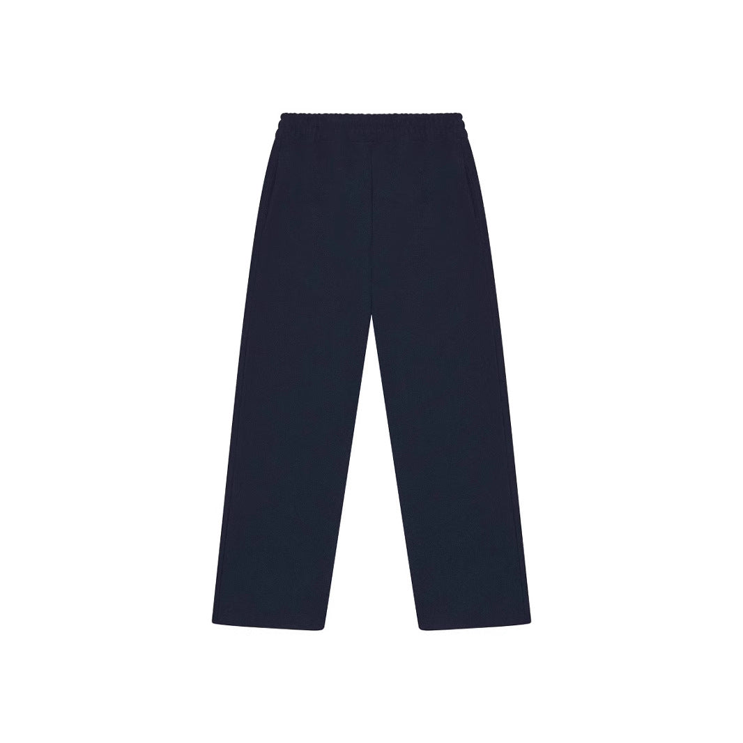 Damen nan weite High‑Waist Loungehose mit hohem Komfortbund, verdeckten Seitentaschen und geradem Bein Shop Nory