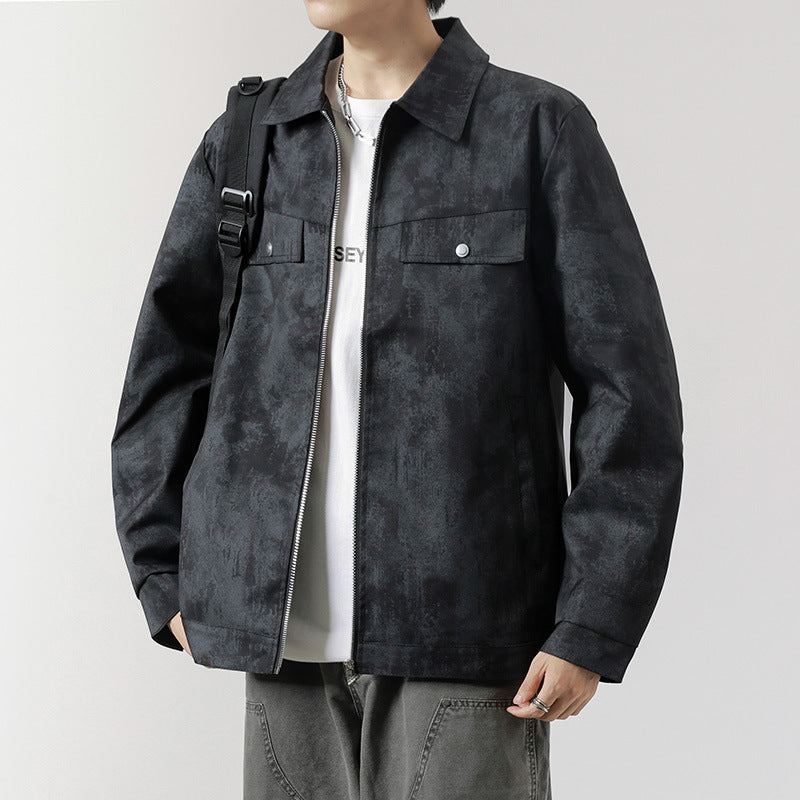 Herren Modische Arbeitsjacke im minimalistischen Design Shop Nory
