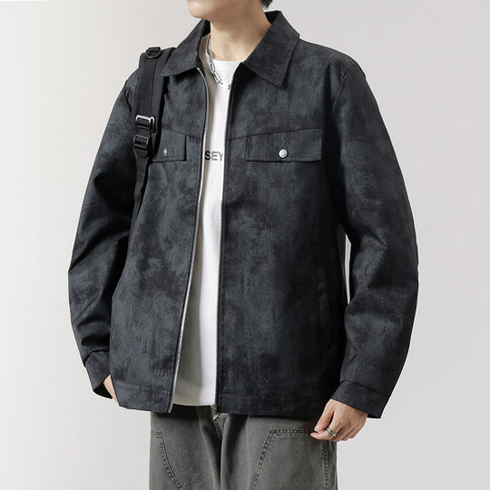 Herren Modische Arbeitsjacke im minimalistischen Design Shop Nory