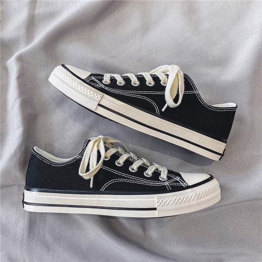 Damen lässige Textilsneaker mit rutschfester Sohle