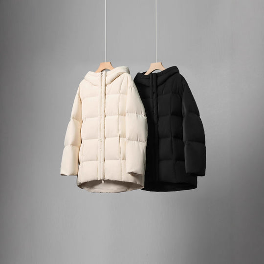 Damen Modische lange Daunenjacke Shop Nory