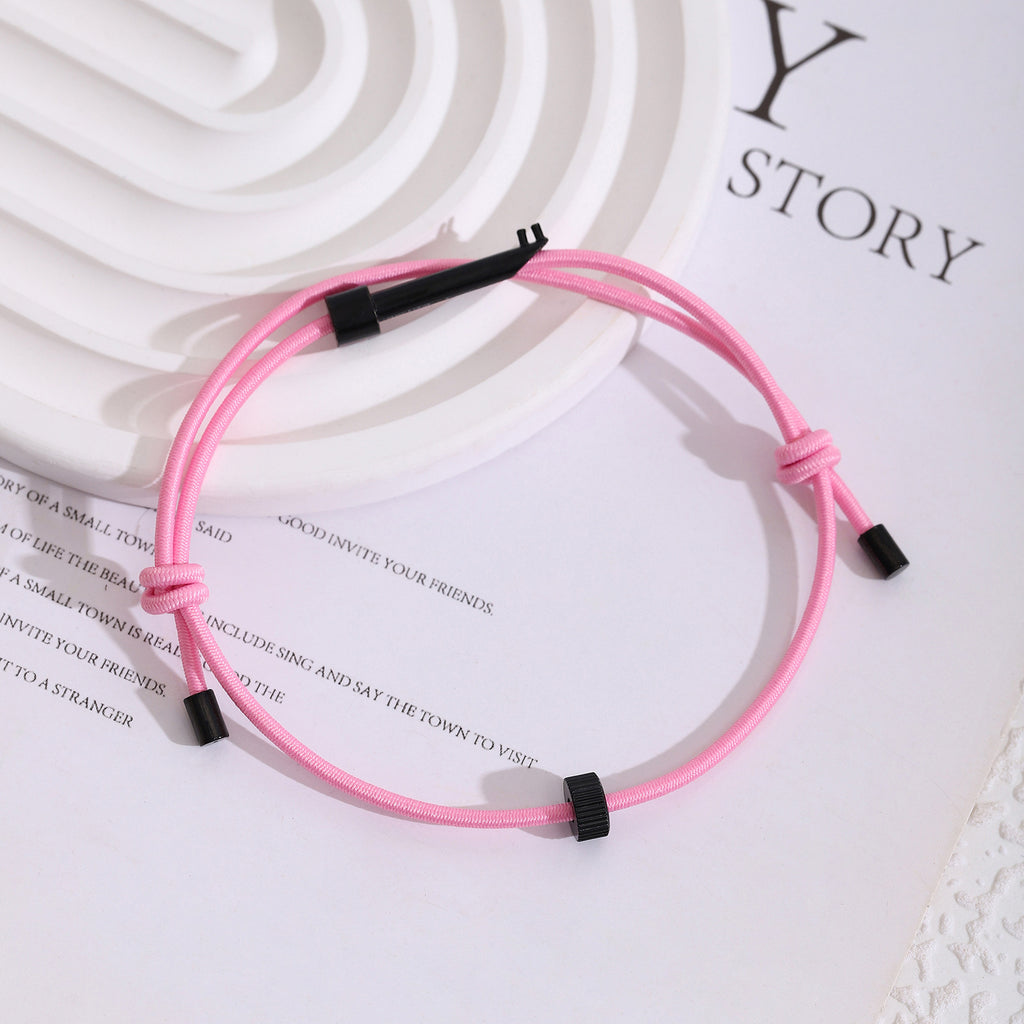 Damen verstellbares und modisches Kordelarmband Shop Nory
