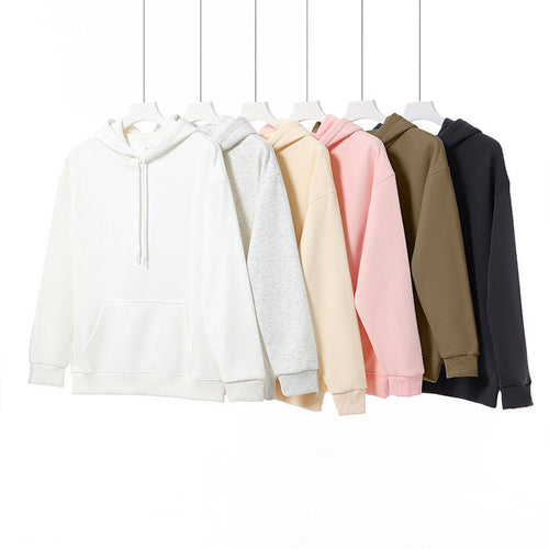 Unisex Oversize-Kapuzenpullover mit Kängurutasche und Rippbündchen Shop Nory