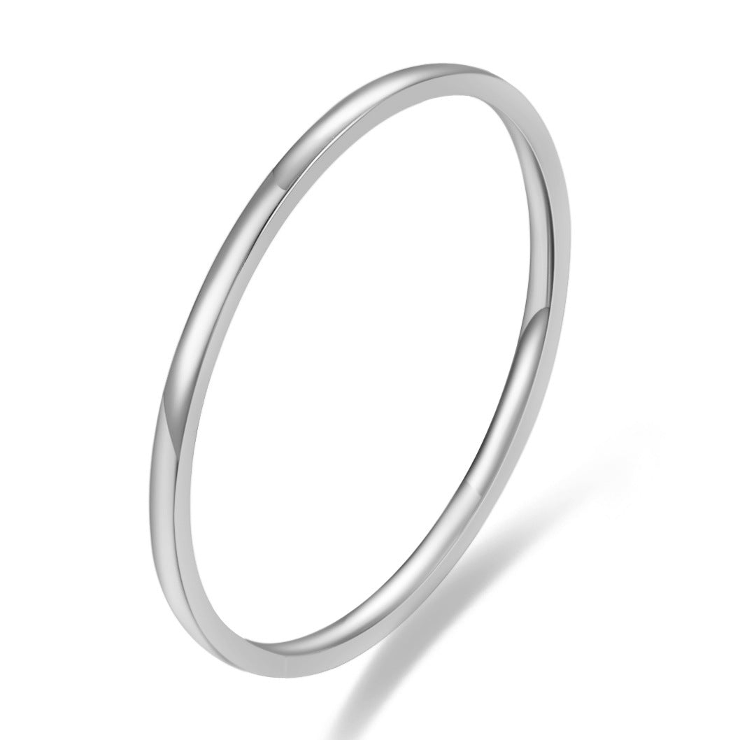 Damen minimalistischer Edelstahlring Shop Nory