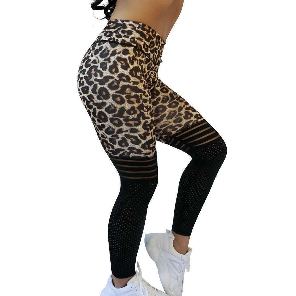 Damen Sportliche Leggings mit innovativem Panellierung-Design Shopnory