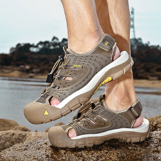 Herren Wassersport-Schuhe mit rutschfester Sohle und atmungsaktivem Obermaterial