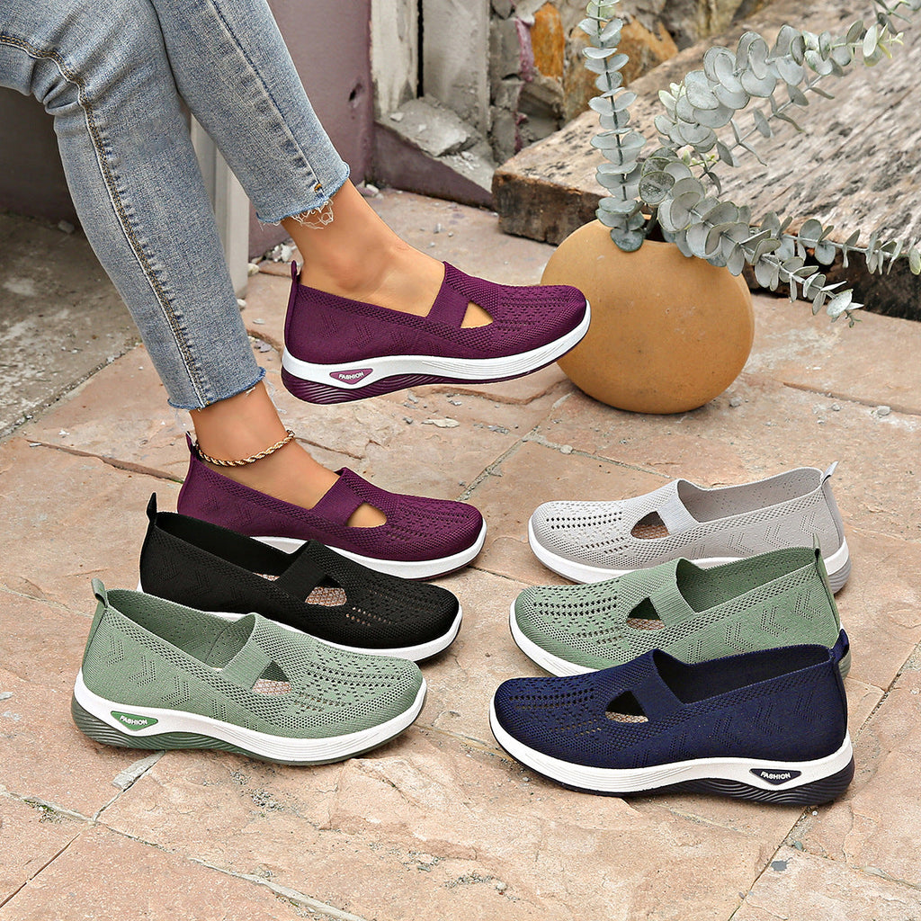 Damen Atmungsaktive Freizeitschuhe Shopnory