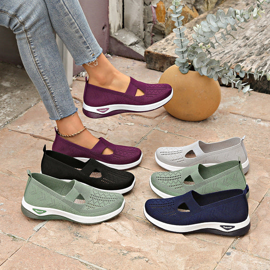 Damen Atmungsaktive Freizeitschuhe Shopnory
