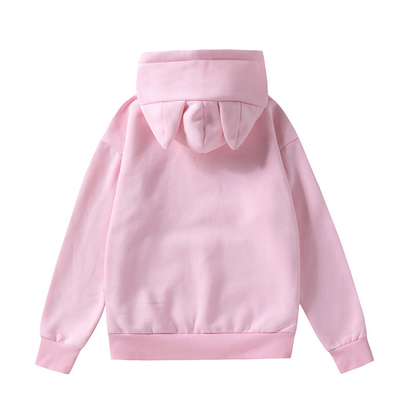 Damen Kapuzenpullover mit Katzenohren oversized Sweatshirt mit Kängurutasche und Kordelzug Shop Nory
