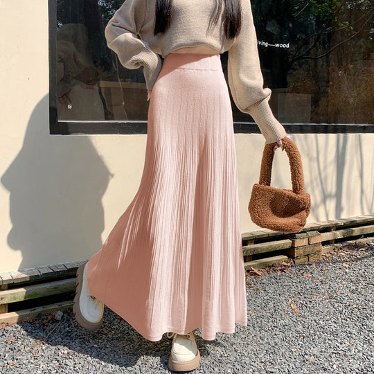Damen Maxi-Rock mit elegantem Plissee Shop Nory