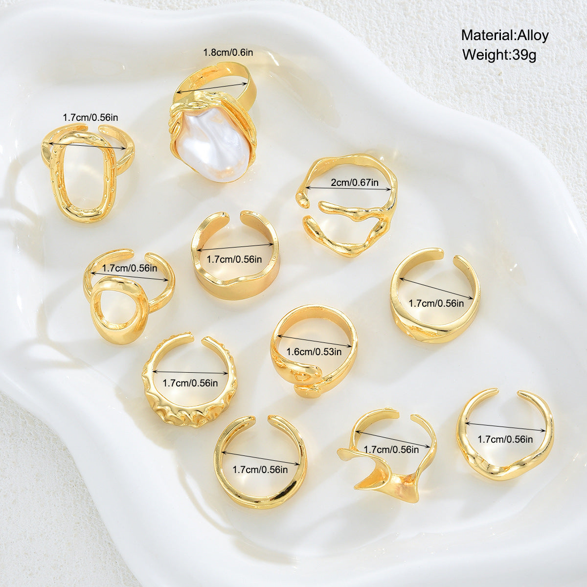 Damens Ring-Kollektion mit kunstvollen und einzigartigen Designs Shop Nory