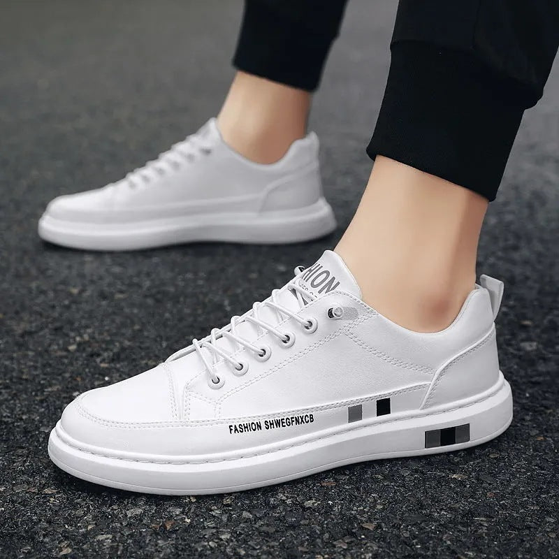 Damen Sportliche Sneaker aus hochwertigem Leder mit ergonomischer Dämpfung
