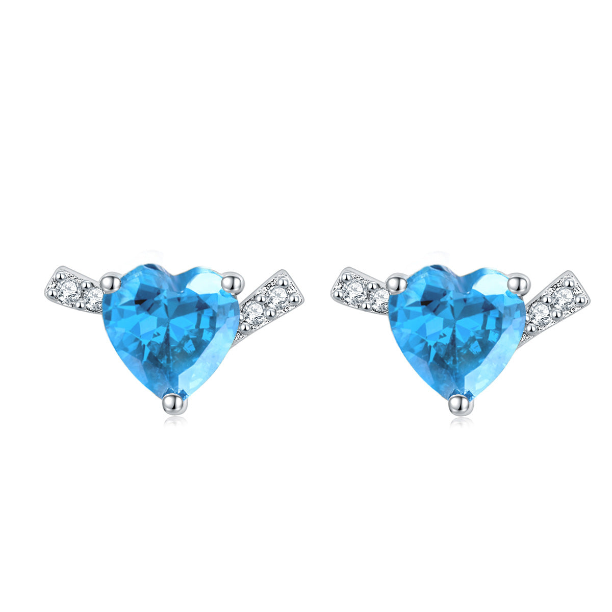 Damen Schmuckset mit elegantem Ring, Ohrringen und Anhänger Shop Nory