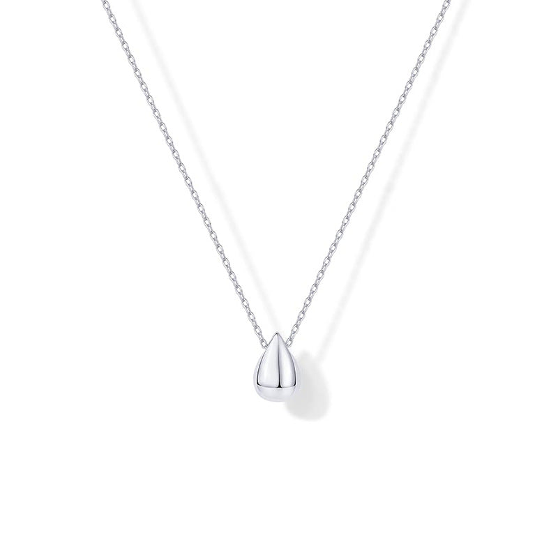 Damen Halskette mit tropfenförmigem Anhänger aus hochwertigem Edelstahl Shop Nory