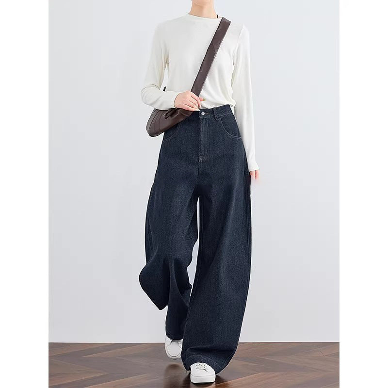 Damen Weit geschnittene Jeanshose Shop Nory