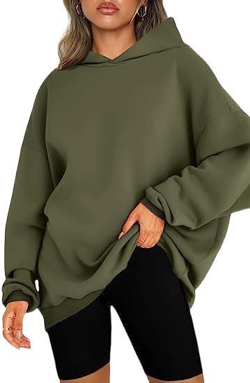 Damen Oversized Kapuzenpullover