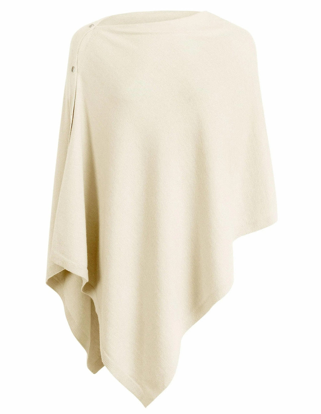 Damen vielseitiger Poncho aus hochwertiger Materialmischung