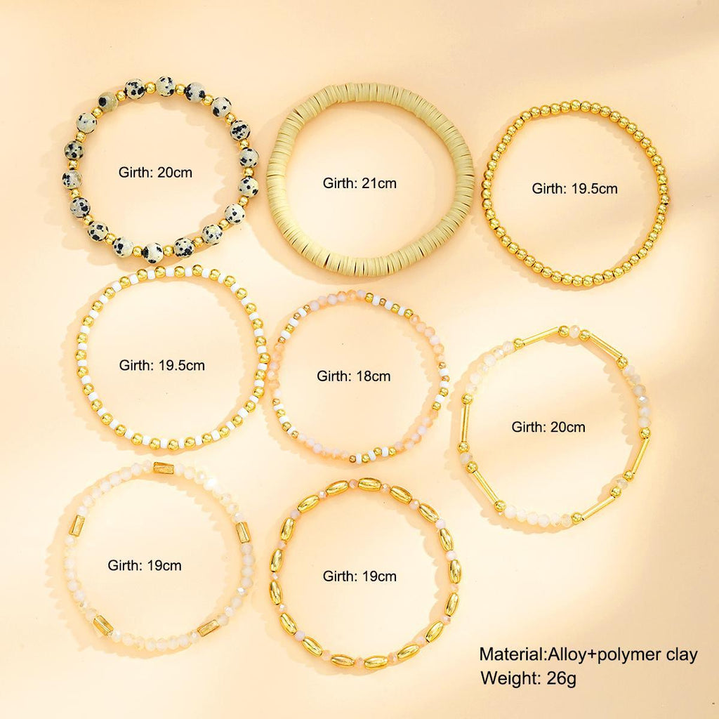 Damen Armband-Set mit trendigen und funkelnden Designelementen Shop Nory