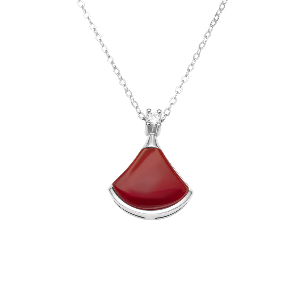 Damen elegante Halskette mit zeitgenössischem Anhänger Shop Nory
