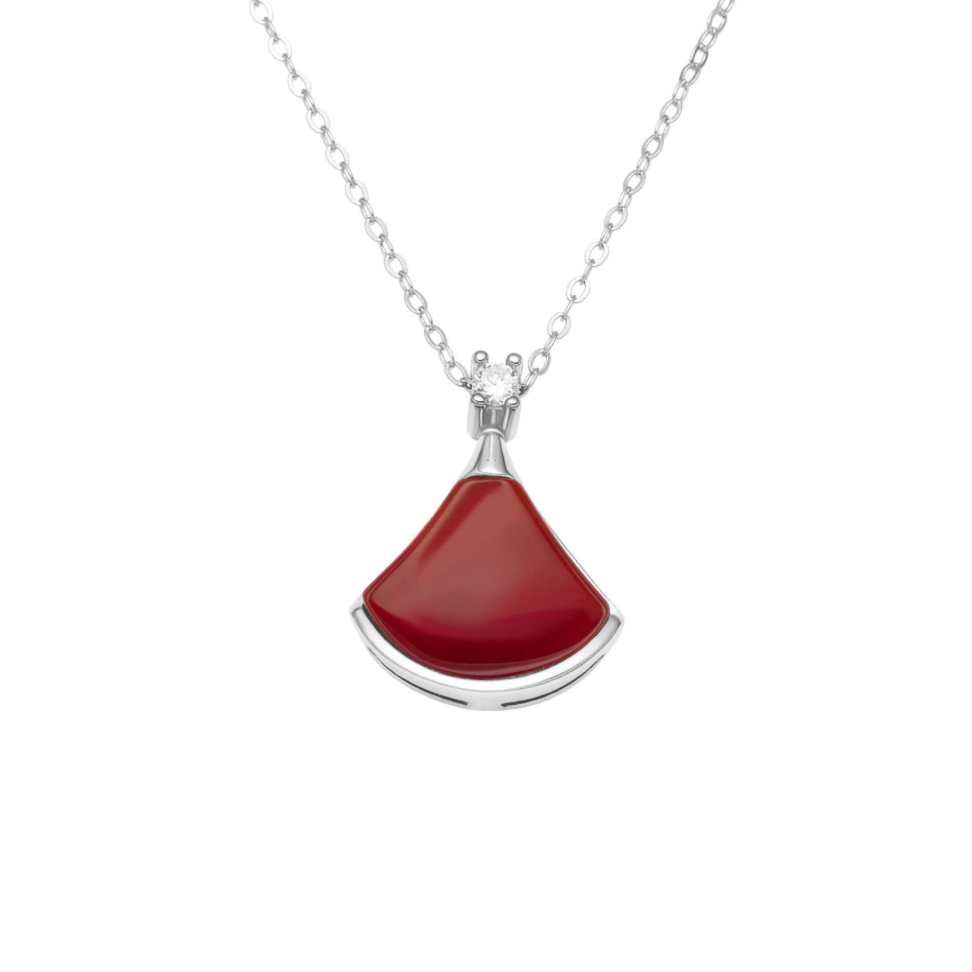 Damen elegante Halskette mit zeitgenössischem Anhänger Shop Nory