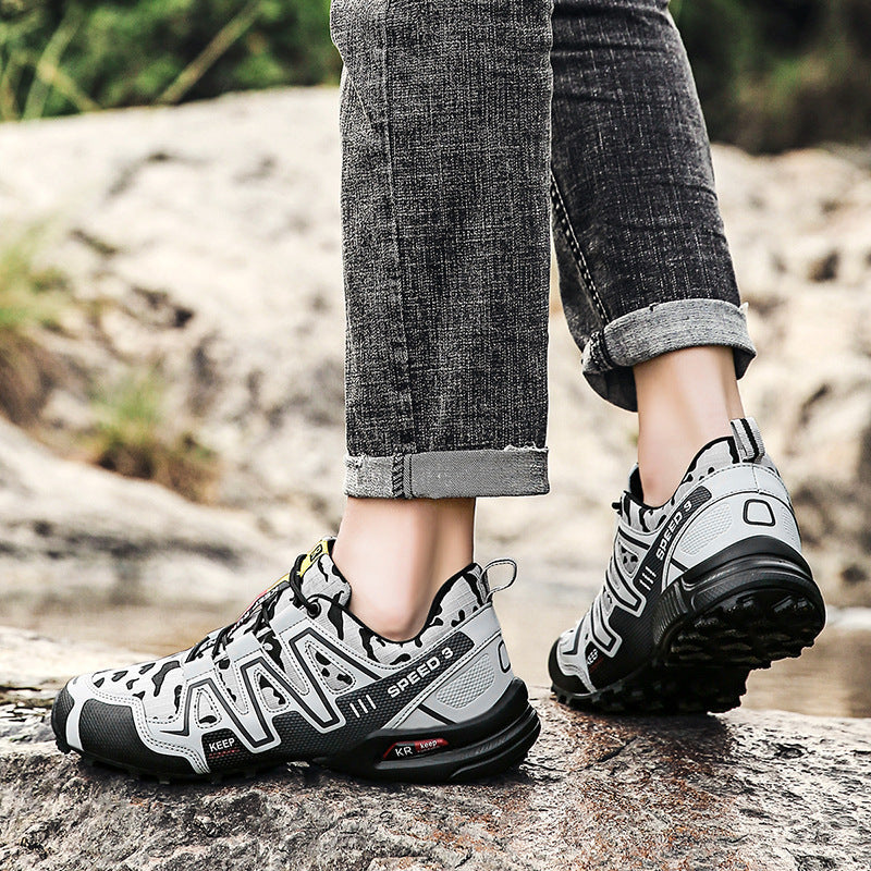 Herren Leichte Trail-Laufschuhe mit rutschfester Sohle und atmungsaktivem Obermaterial