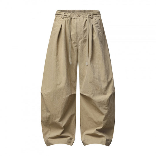Unisex Weite Lagenhose mit ballonförmiger Silhouette, hoher Leibhöhe und Kordelzug Shop Nory