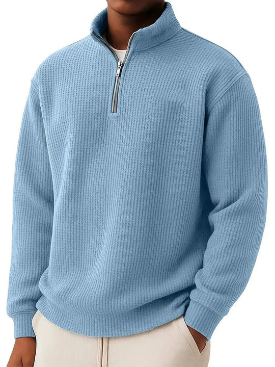 Herren Hochwertiger Pullover mit Reißverschluss Shop Nory