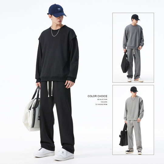 Damen Stylisches Sweatshirt und Sporthose Set Shop Nory