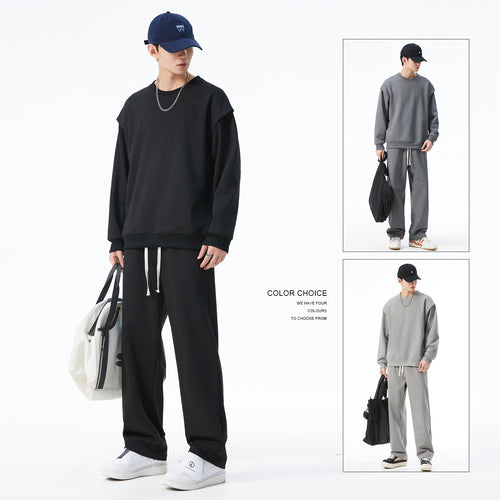 Damen Stylisches Sweatshirt und Sporthose Set Shop Nory