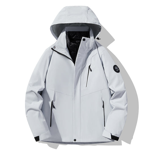 Herren Dreifach kombinierbare Funktionsjacke mit abnehmbarer Steppweste Shop Nory