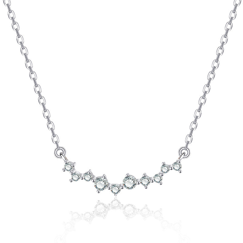 Damen Halskette mit funkelndem Zirkonia-Akzent und eleganter Verarbeitung Shop Nory