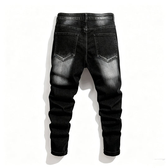 Herren Modische Ripped Jeanshose Shop Nory